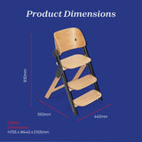 Chicco Meraviglia Ebony multi-functional highchair, UK version