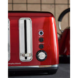 Morphy Richards 4 slice toaster red, imported from the UK