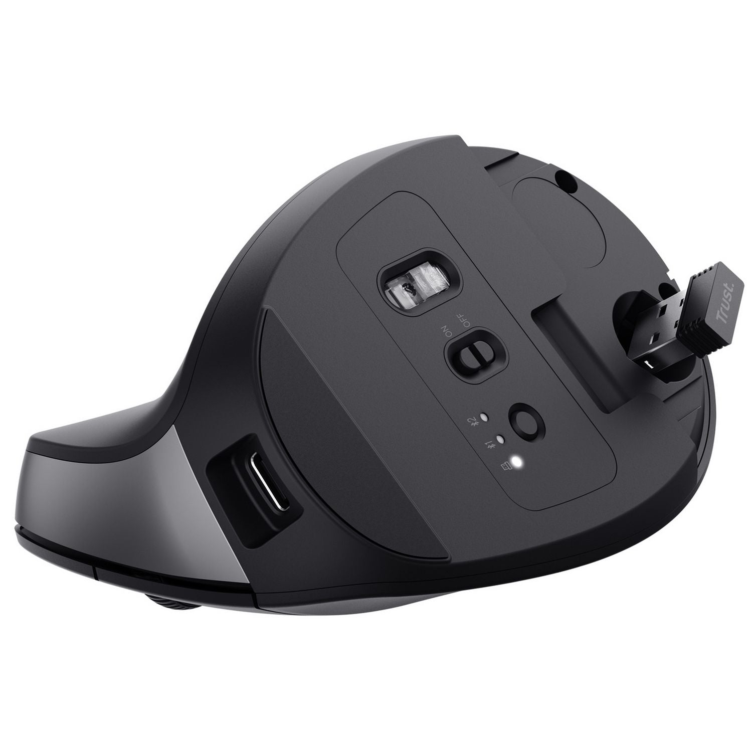 Trust Bayo+ ergonomic wireless mouse multi-device (British brand)