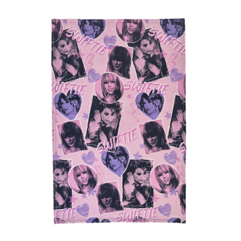Celebrity Icons fleece throw pink 150x100cm, imported from the UK