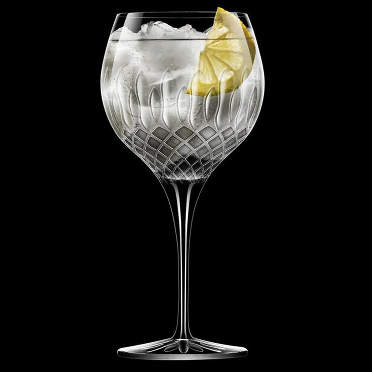 Luigi Bormioli crystal gin glasses 650ml 8 pack, UK version