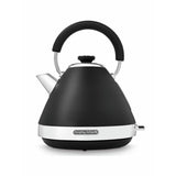 Morphy Richards black pyramid kettle 1.5L (British brand)