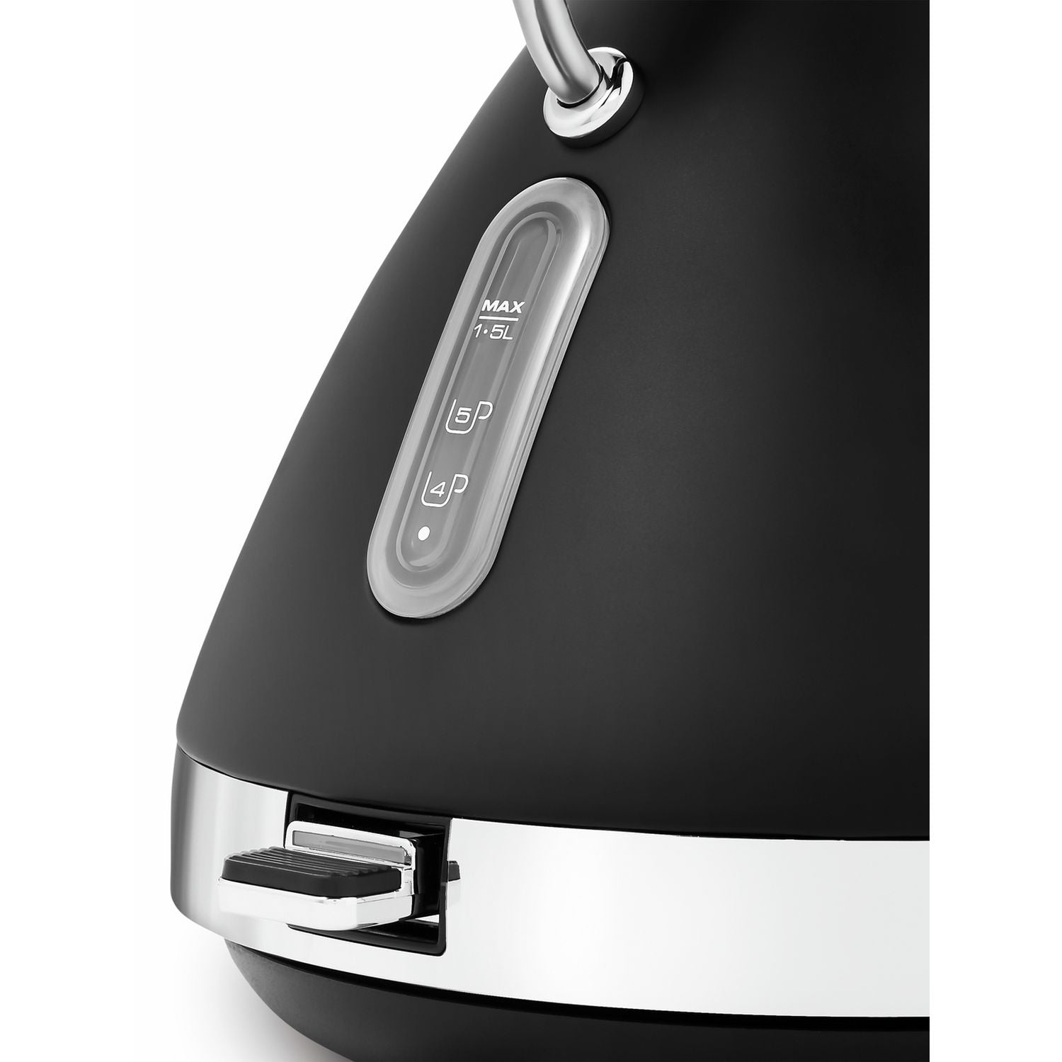 Morphy Richards black pyramid kettle 1.5L (British brand)