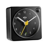 Braun analogue travel alarm clock black (British brand)