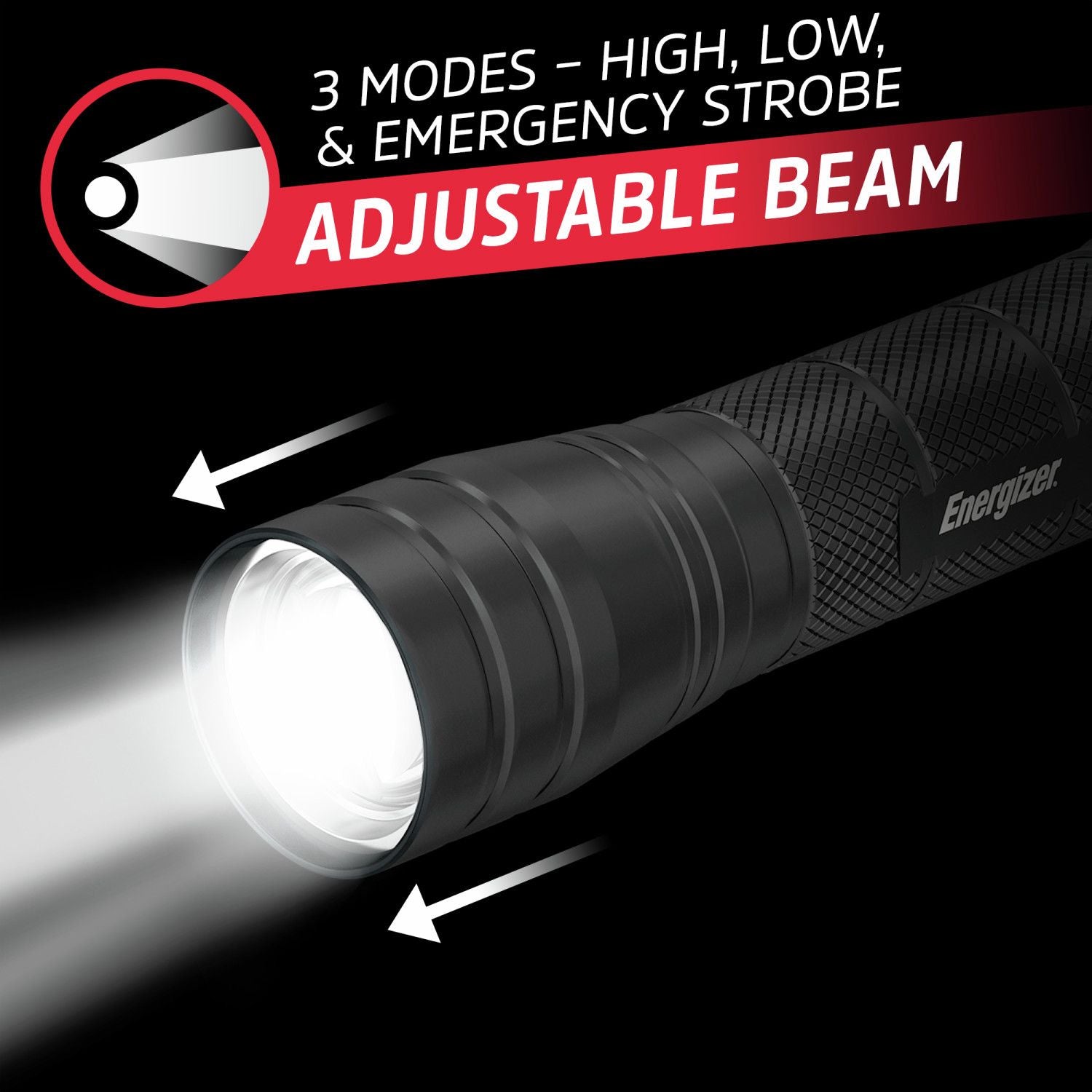 Energizer 1000 Lumen Metal Torch - British product
