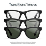 Ray-Ban Meta Wayfarer Gen 2 glasses black transitions green (British brand)