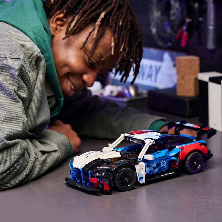 LEGO Technic BMW M4 GT3 EVO building kit, imported from the UK