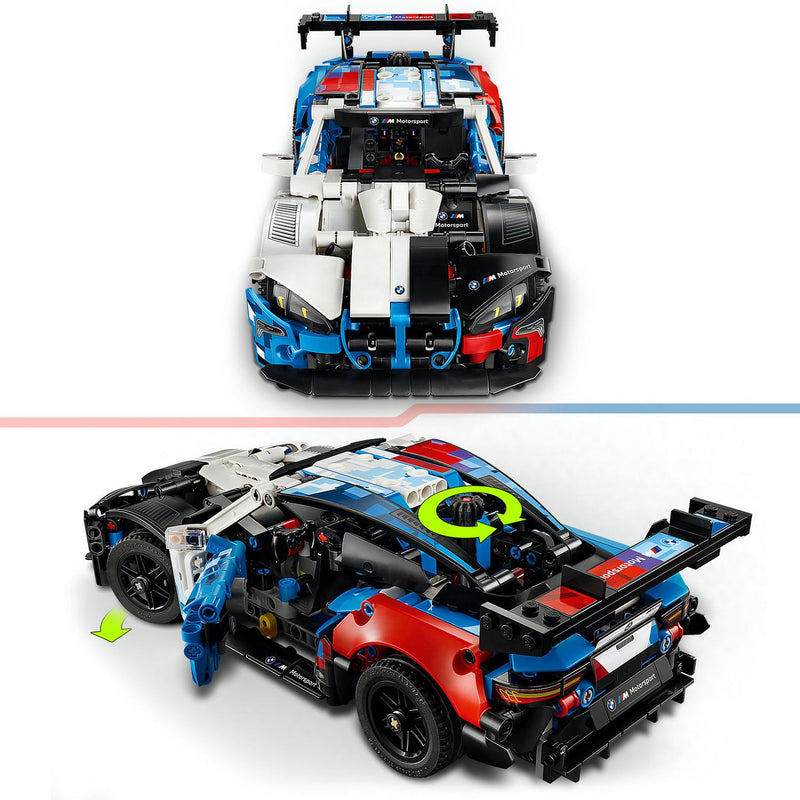 LEGO Technic BMW M4 GT3 EVO building kit, imported from the UK