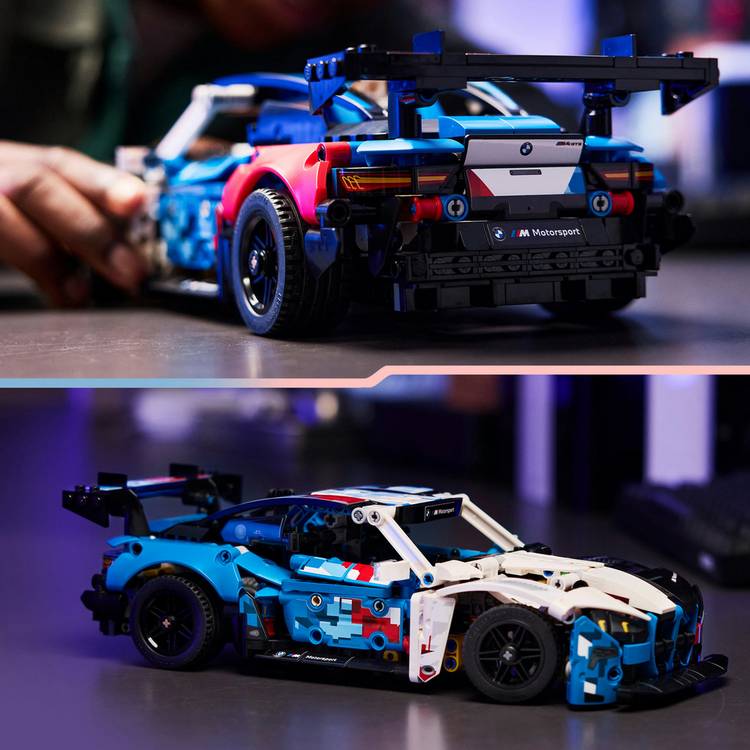 LEGO Technic BMW M4 GT3 EVO building kit, imported from the UK