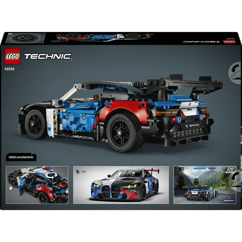 LEGO Technic BMW M4 GT3 EVO building kit, imported from the UK