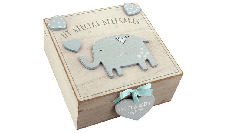 Petit Cheri Blue 'My Special Keepsake' Box GOODS Argos