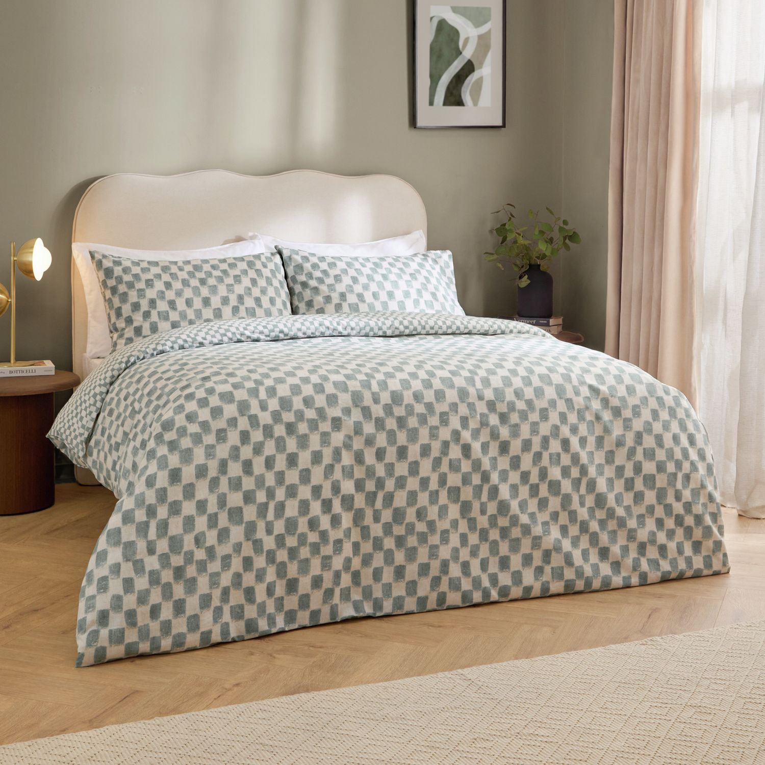 Hoem Nyhavn Aqua Bedding Set - Double