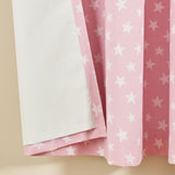 Argos Home Kids Blackout Star Eyelet Curtains - Pink - 168x183cm