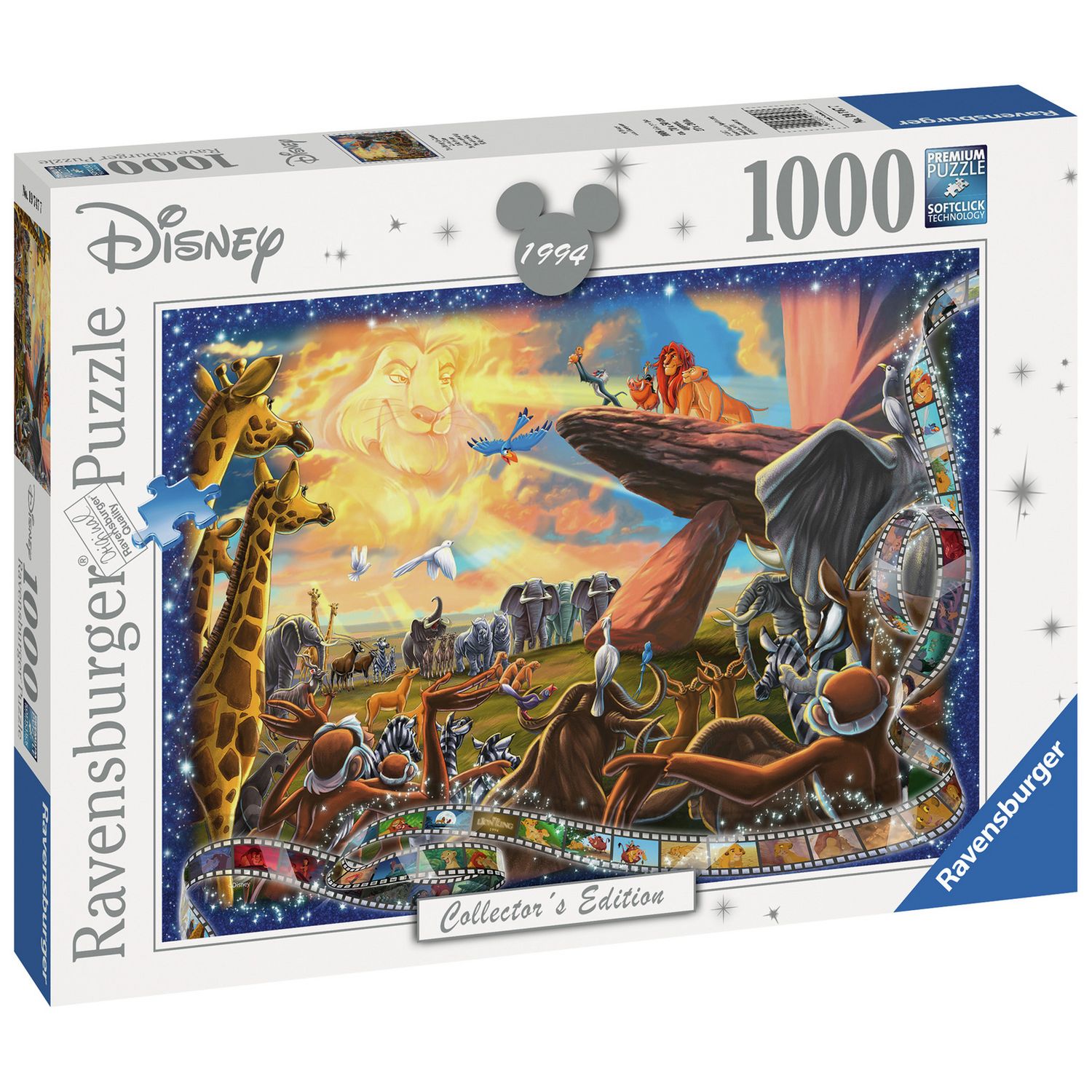 Disney Lion King 1000 piece puzzle - British product