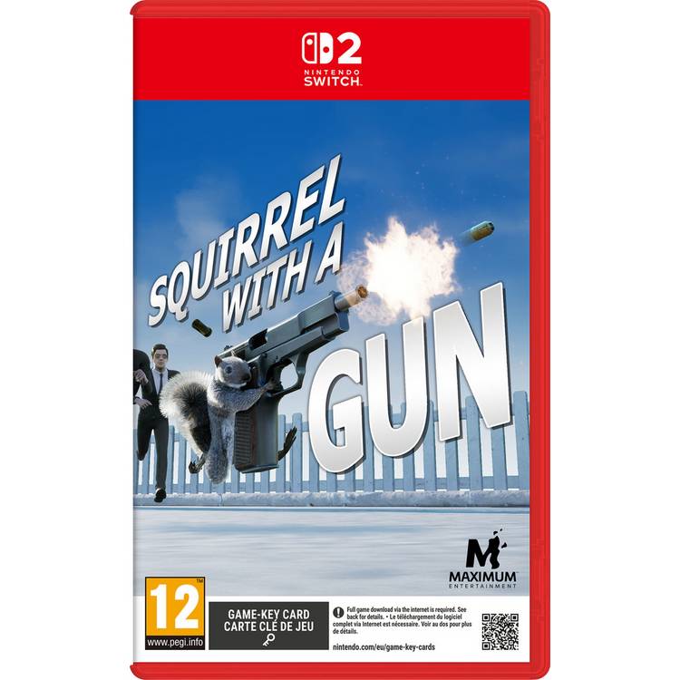 Squirrel with a Gun Nintendo Switch 2 game pre-order (British brand)