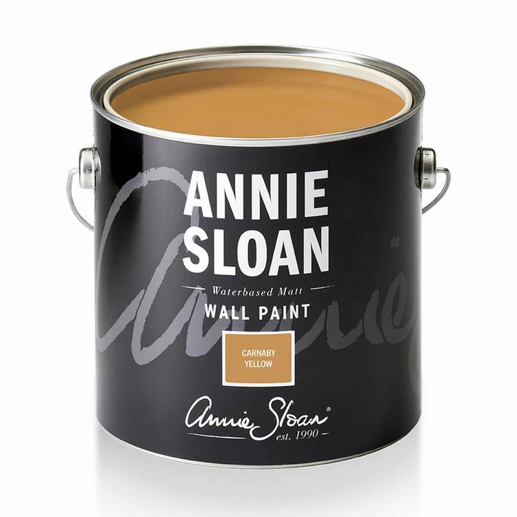 Annie Sloan wall paint Carnaby Yellow 2.5L (British brand)