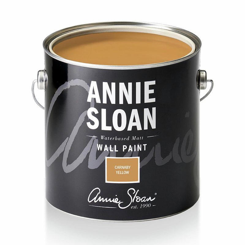 Annie Sloan wall paint Carnaby Yellow 2.5L (British brand)