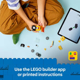 LEGO City construction loader toy with junior minifigure, UK version