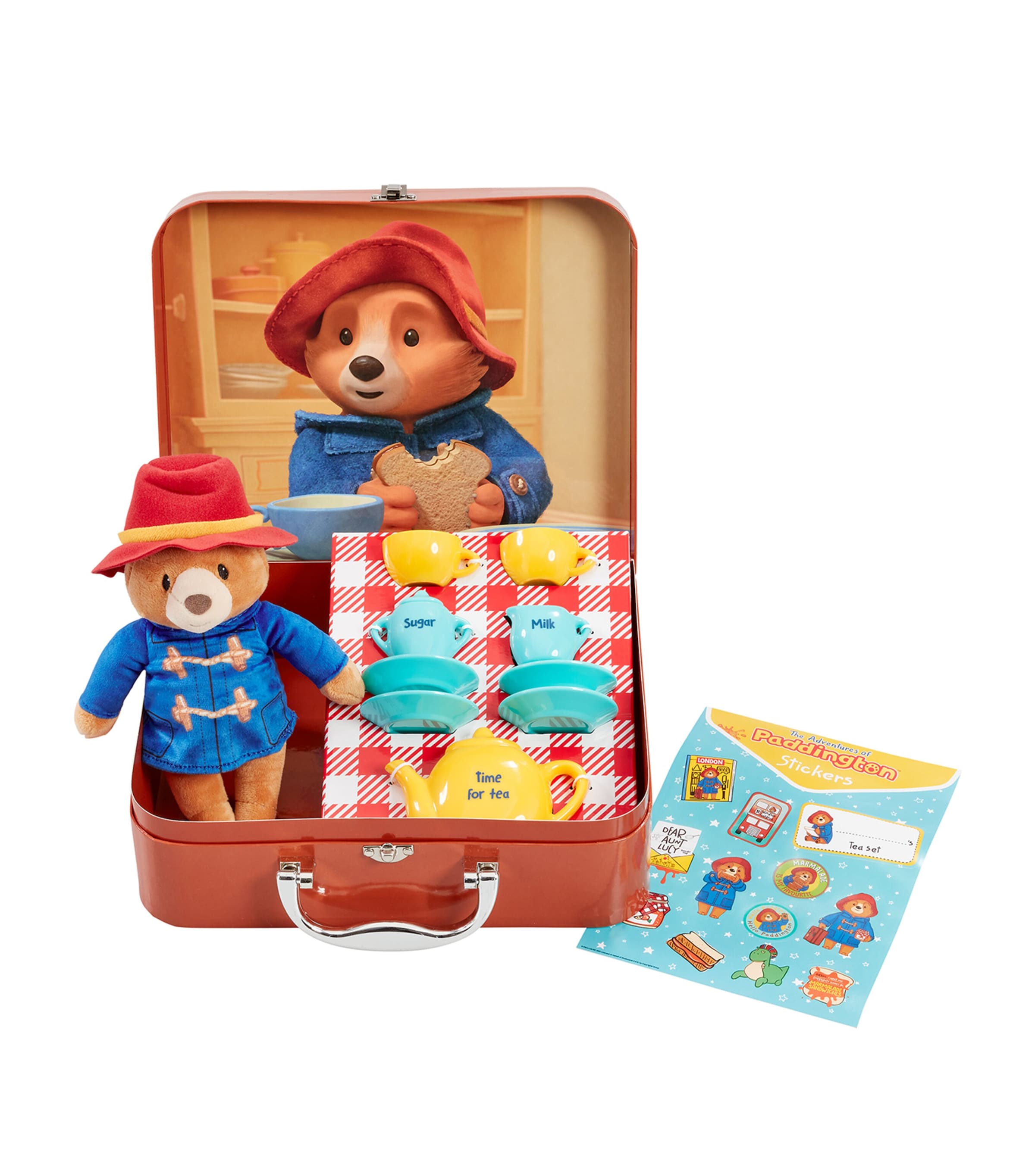 Paddington Bear tea play set, imported from the UK