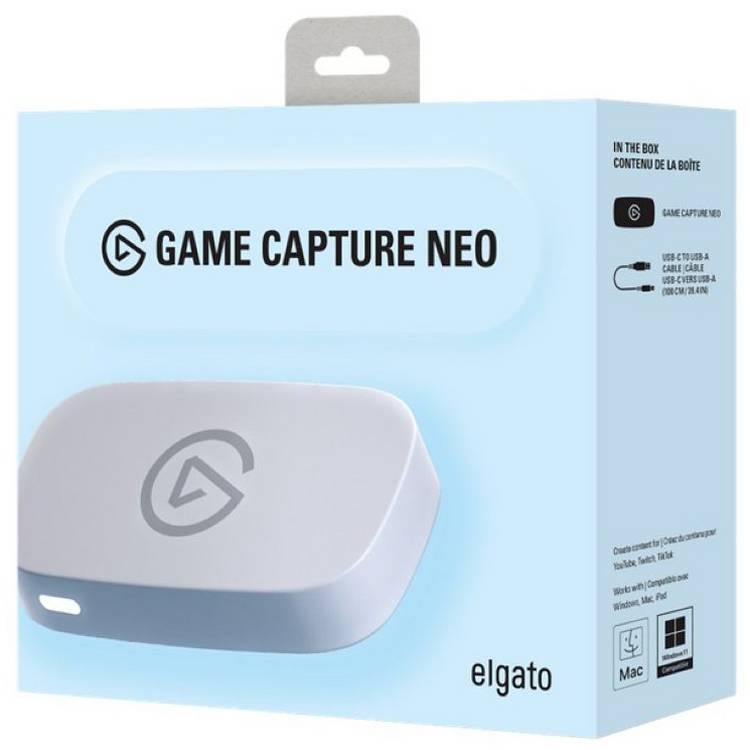 Elgato Game Capture Neo capture device (British brand)