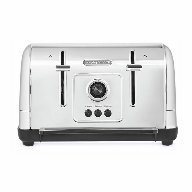 Morphy Richards Venture 4 slice toaster grey - British product
