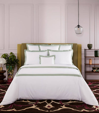 Harrods Yves Delorme Linea Verones Standard Oxford Pillowcase 50cm x 75cm- Buy online at McGrocer