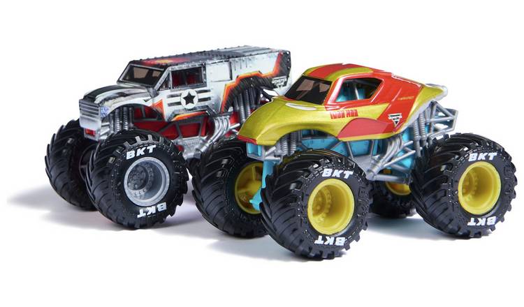 Monster Jam 1:64 Die Cast Marvel Monster Trucks - Pack of 2 GOODS Argos