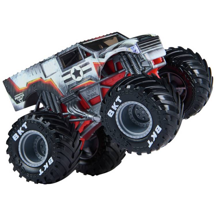 Monster Jam Marvel die-cast truck 2-pack (British brand)