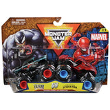 Monster Jam Marvel die-cast truck 2-pack (British brand)