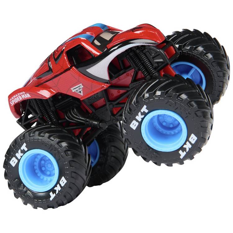 Monster Jam Marvel die-cast truck 2-pack (British brand)