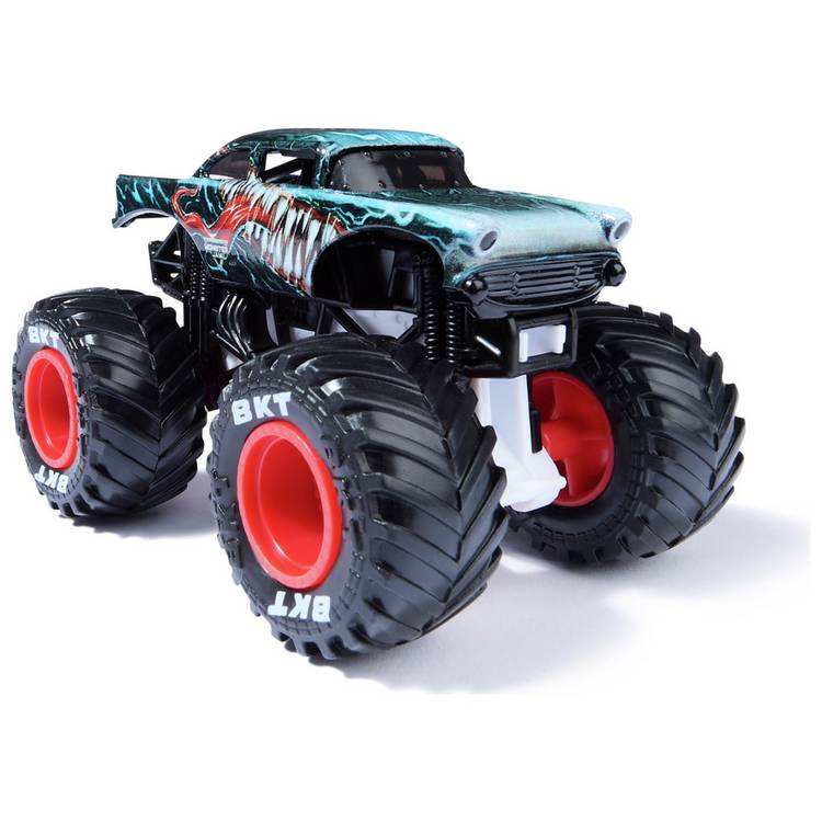 Monster Jam Marvel die-cast truck 2-pack (British brand)