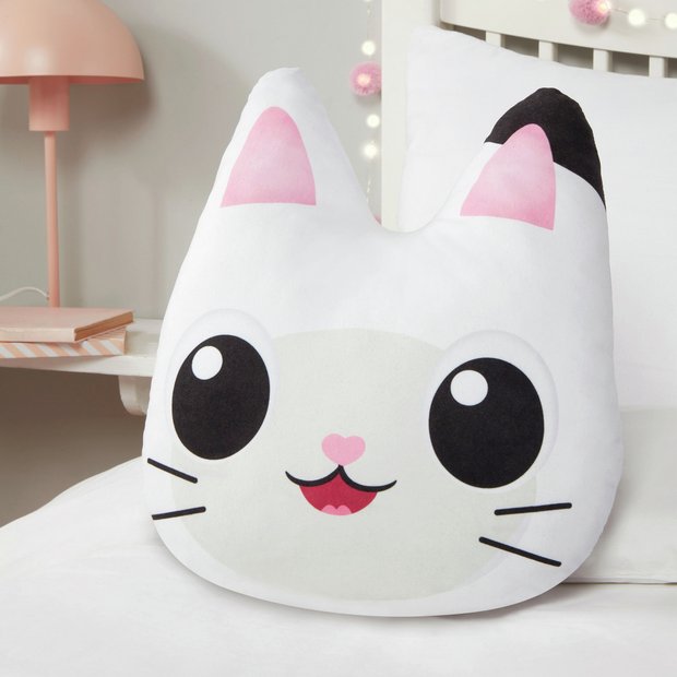 Gabby's Dollhouse Pandy Paws cushion 35x30cm, imported from the UK