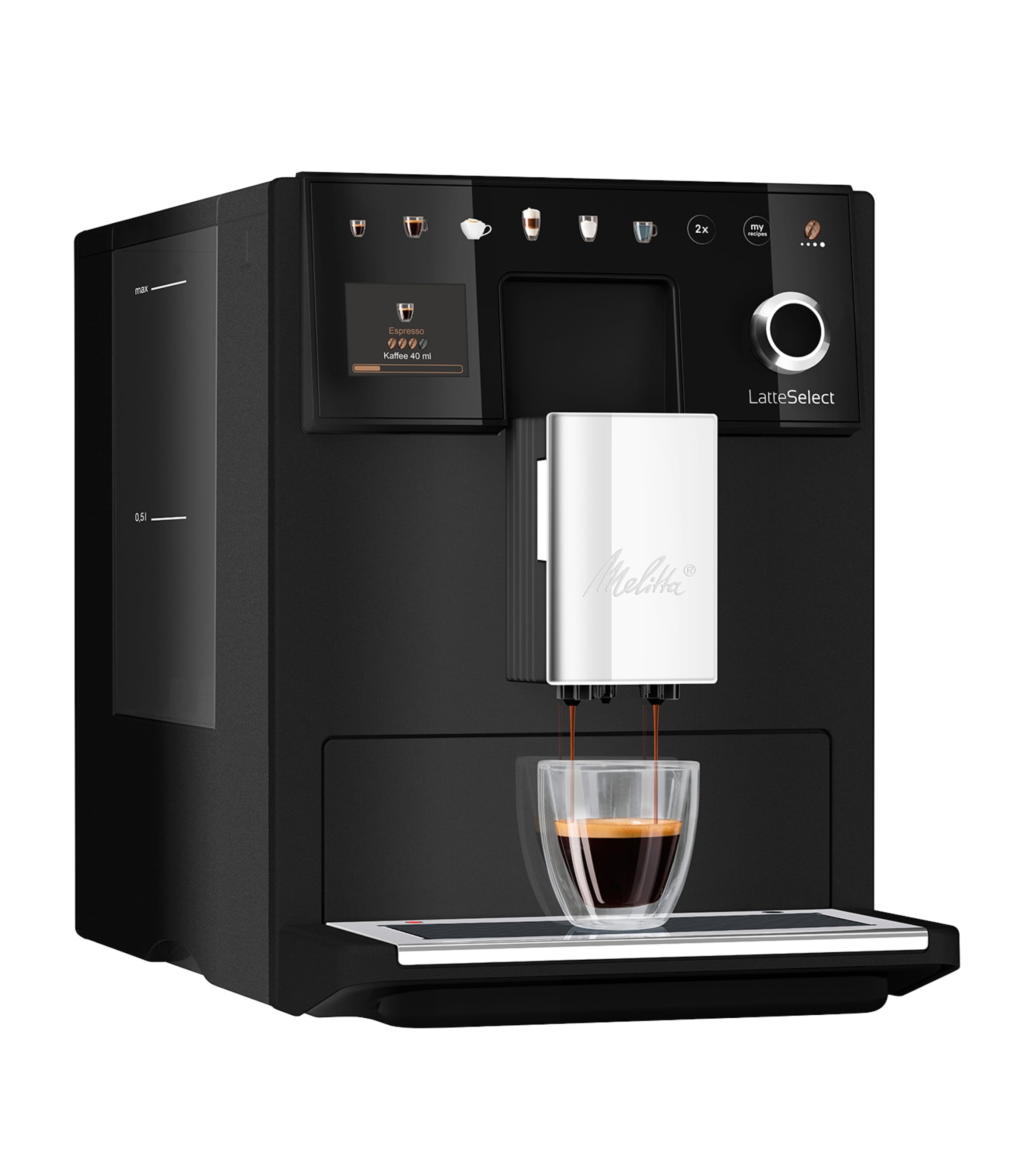 Melitta dual-chamber automatic bean to cup coffee machine, imported from the UK
