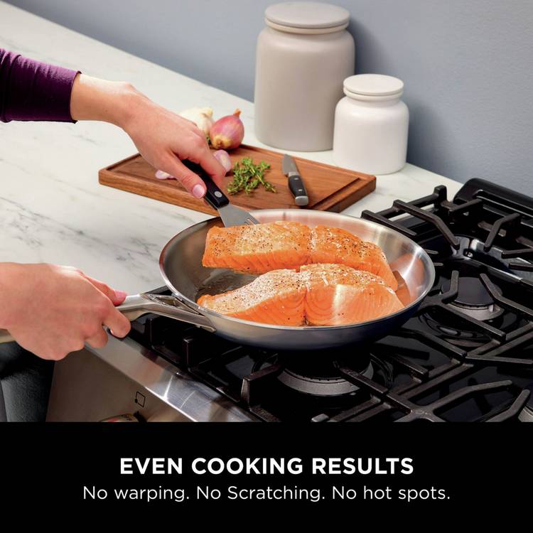 Ninja EverClad stainless steel wok 28cm, UK version