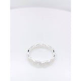 Revere sterling silver zig zag ring medium, UK version