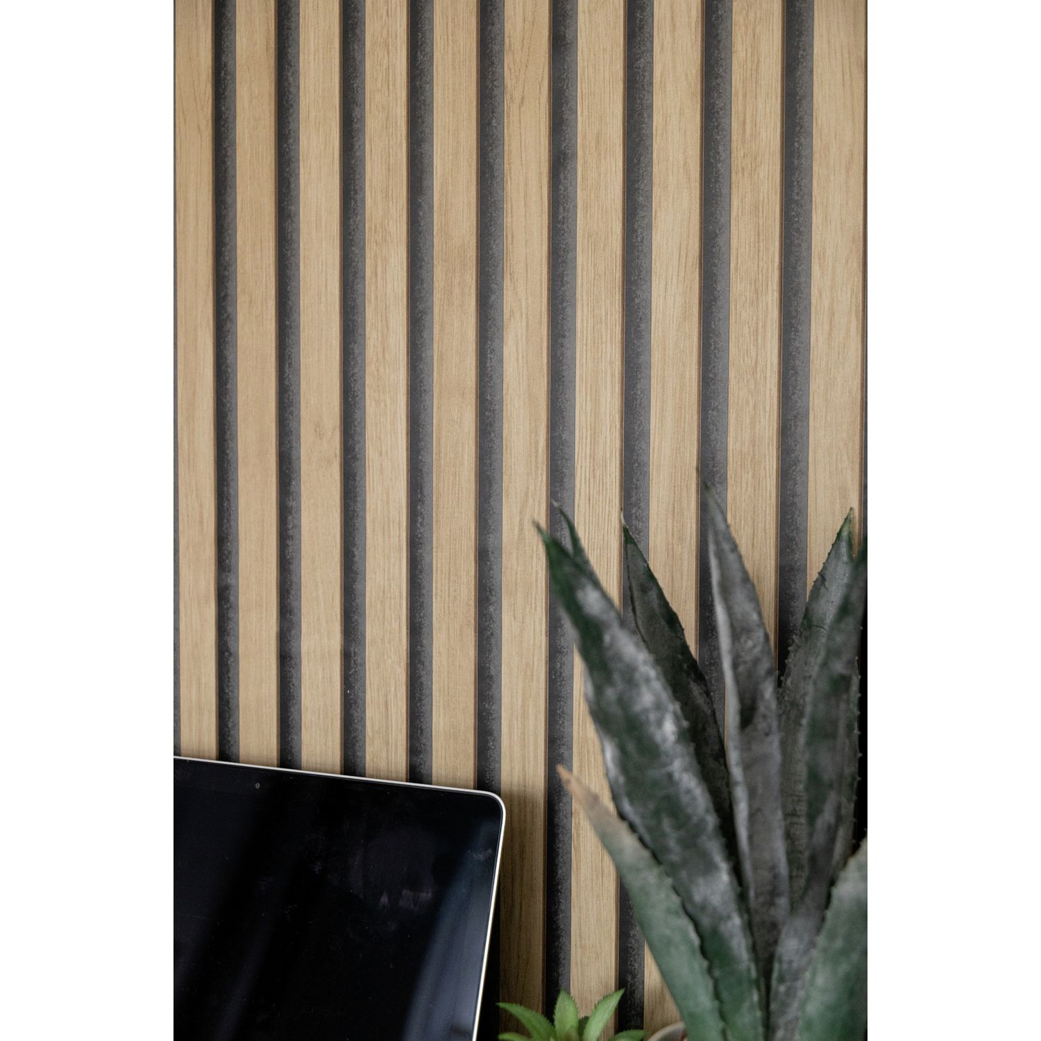 NU acoustic brown wallpaper 52.07cm x 5.49m (British brand)
