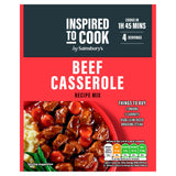 Sainsbury's Beef Casserole Recipe Mix, Inspired to Cook 40g GOODS Sainsburys   