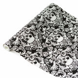 NU Fieri Black self-adhesive wallpaper roll, UK version