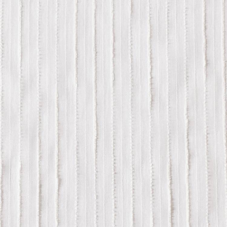 Argos Home white stripe sheer voile curtain 140x137cm, UK version