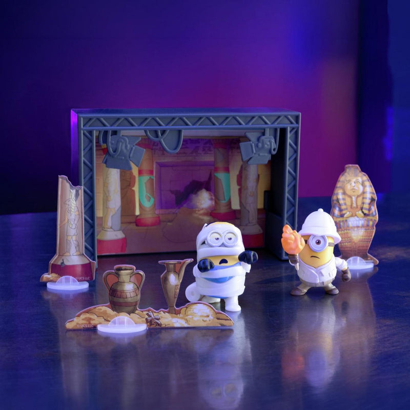 Minions & Monsters sound stage toy Mummy Temple H10.5cm, UK version