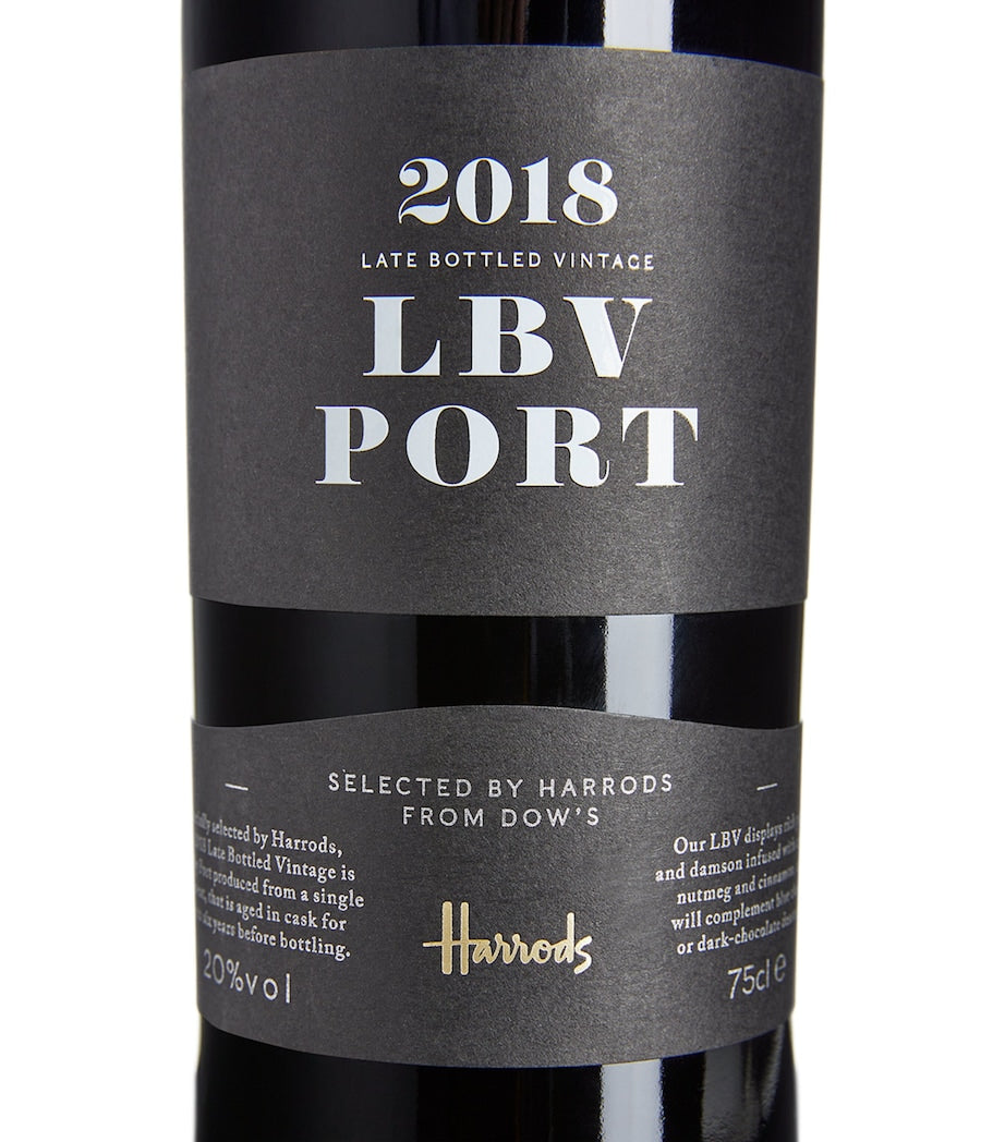 Harrods LBV Port 2018 75cl, UK version