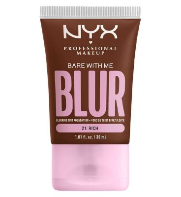 NYX Professional Makeup Bare With Me Blur Tint Foundation GOODS Boots cream rich  