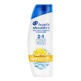 Head & Shoulders Citrus Fresh Anti-Dandruff 2 in 1 Shampoo 330ml 2in1 Sainsburys   