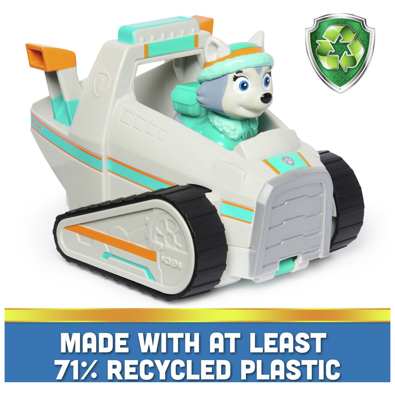 PAW Patrol Everest Snowmobile toy with moving claws, imported from the UK