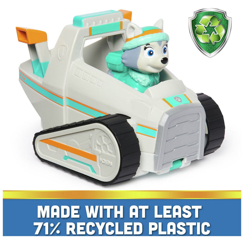 PAW Patrol Everest Snowmobile toy with moving claws, imported from the UK