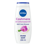 Nivea Cashmere & Cotton Seed Oil Shower Cream 250ml GOODS Sainsburys   