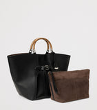Ralph Lauren large leather tote bag calfskin, UK version