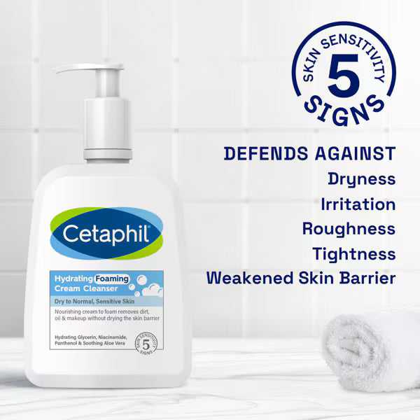 Cetaphil foaming hydrating cleanser 236ml - British product