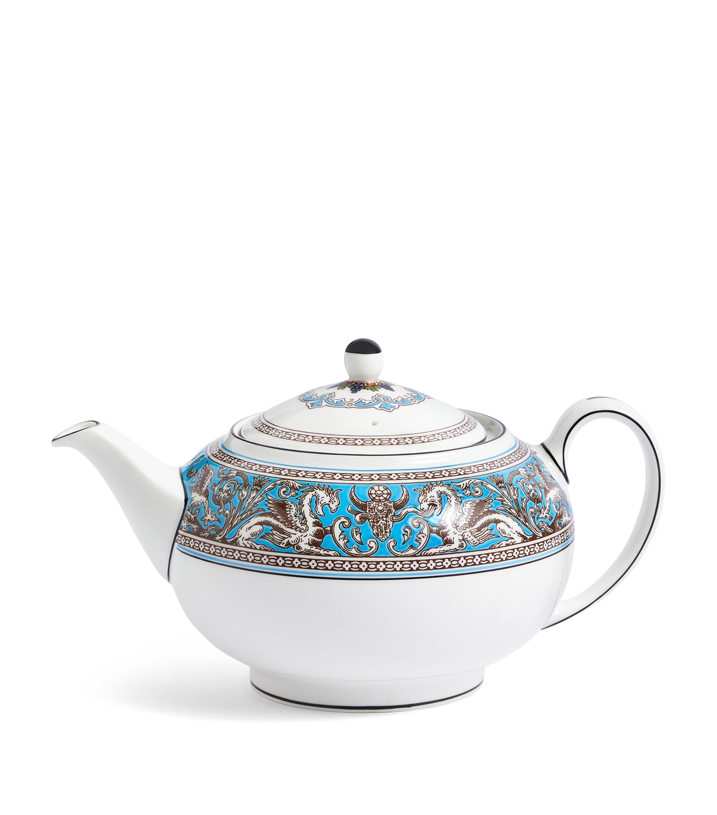 Wedgwood Florentine Turquoise Teapot 800ml (British brand)