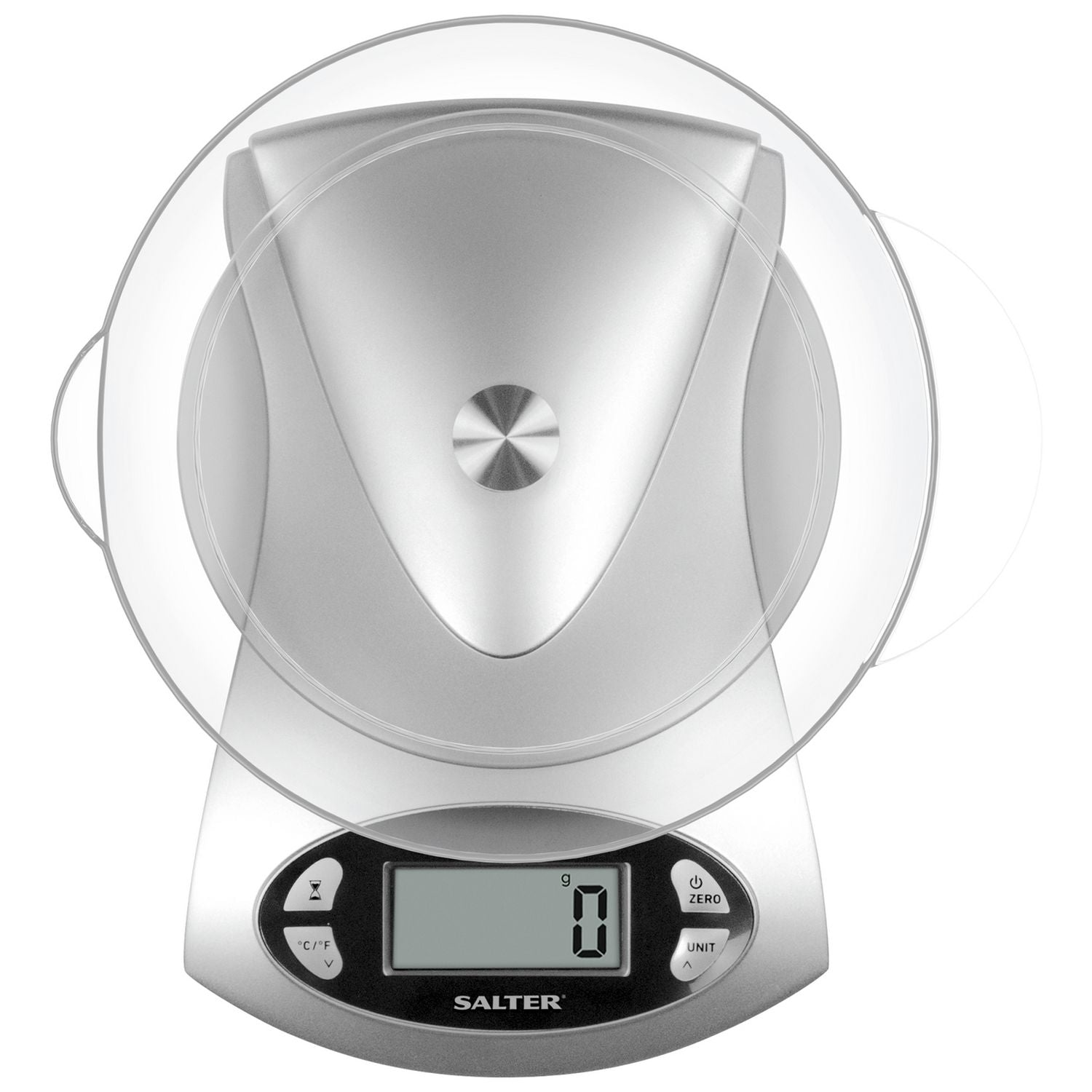 Salter electronic bowl scale silver 1.8L (British brand)